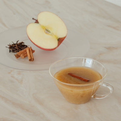 Bioeneで作る玄米甘酒アップルほうじ茶