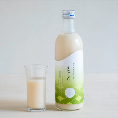[Süß-saurer und fruchtiger Geschmack] Mit Koji und Milchsäure fermentiertes Amazake „Moto“, groß, 500 ml